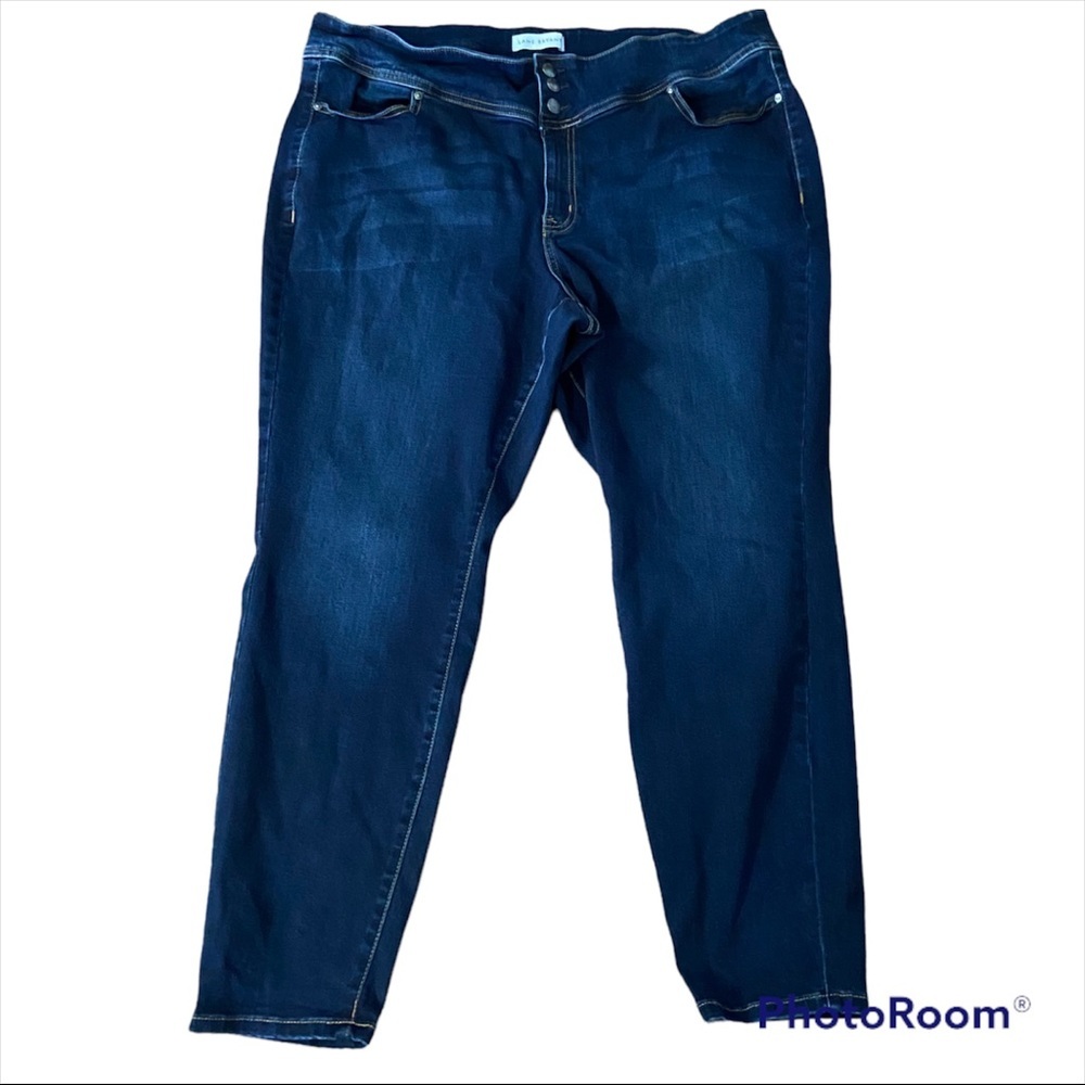 Lane Bryant size 24W High Rise Women Jeans - Dark Blue